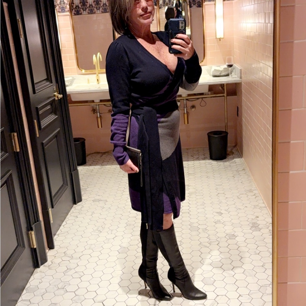 Diane Von Furstenberg Wrap Wool dress